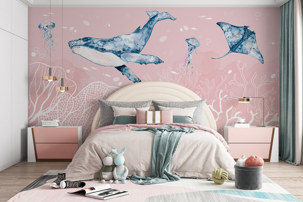 Whale and Rays — interior 3