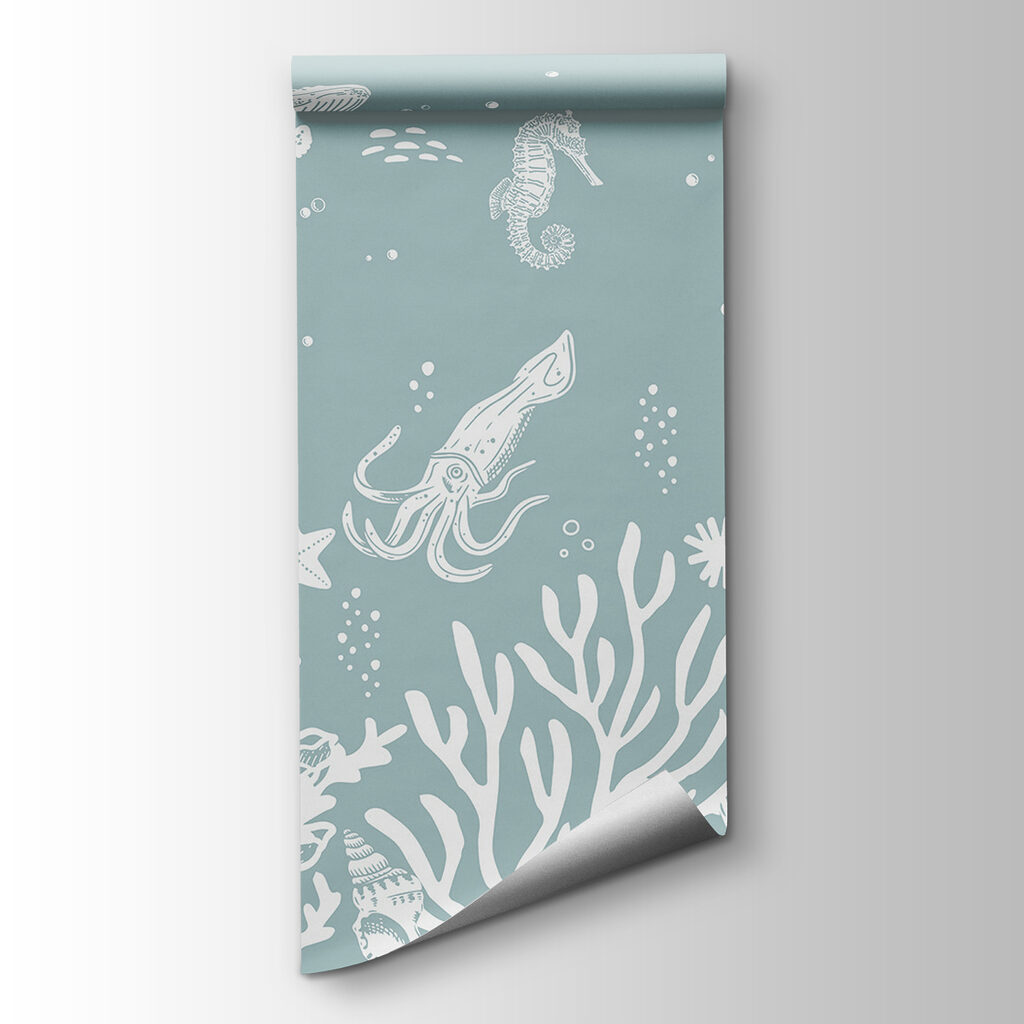 Sea life in outline — product view