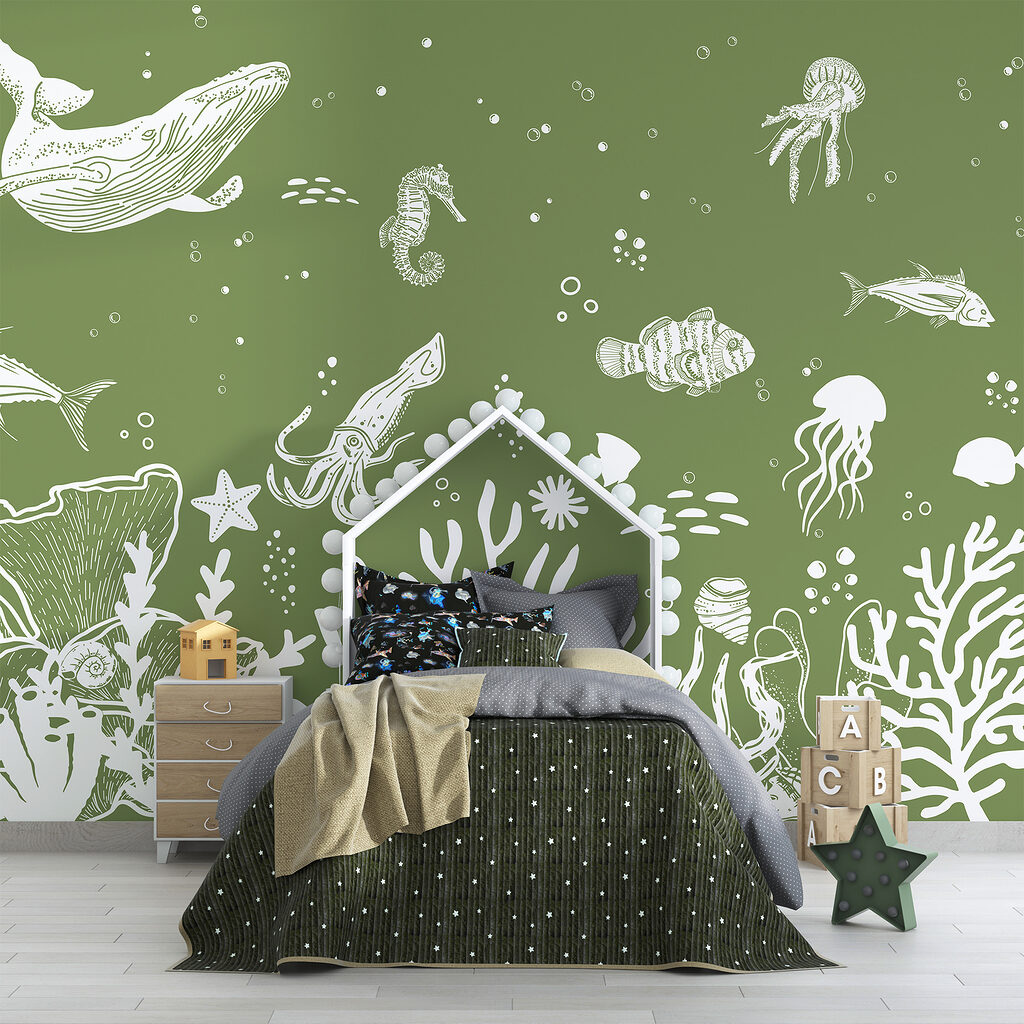Ocean Life in Chalk — interior 4