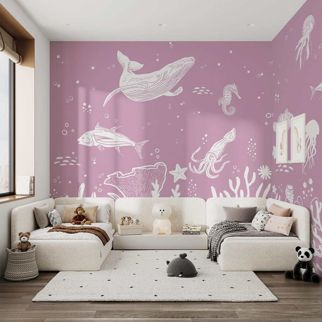Ocean Life in Chalk — interior 2