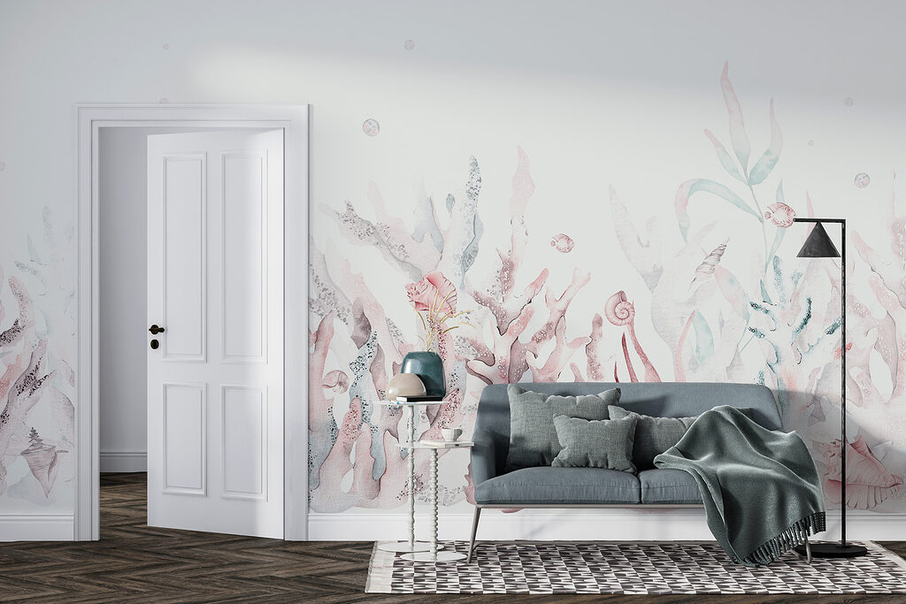 Coral in Watercolour — interior 2