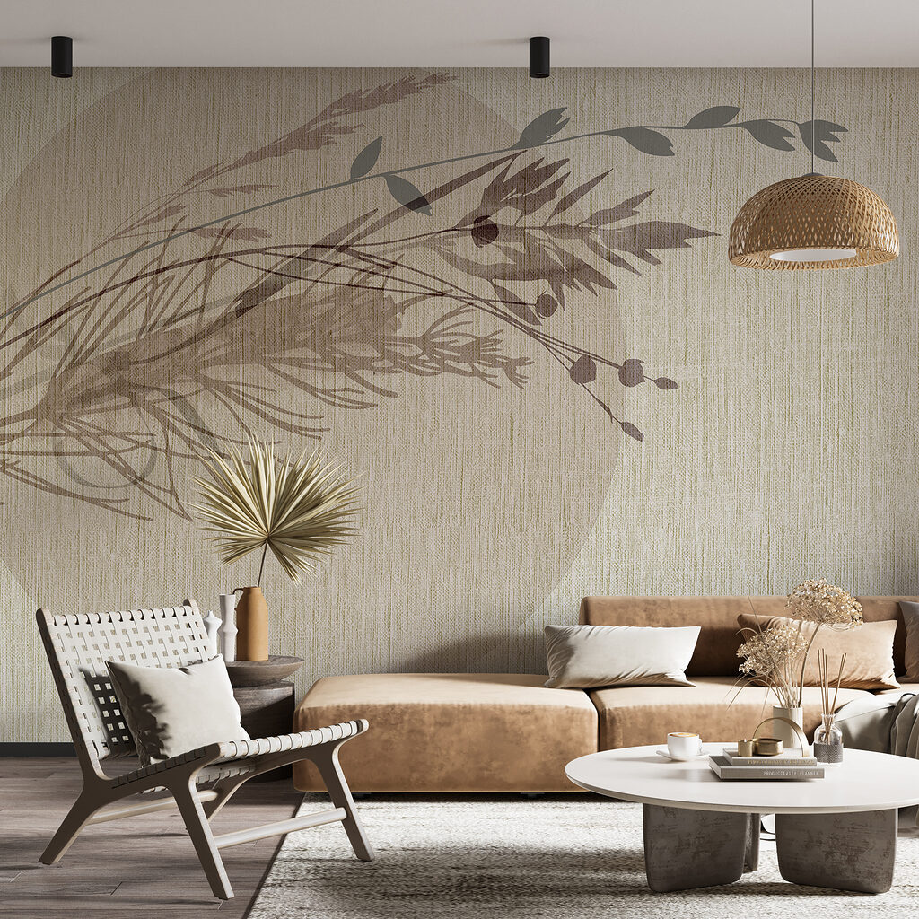 Grasses before a circle — interior 1