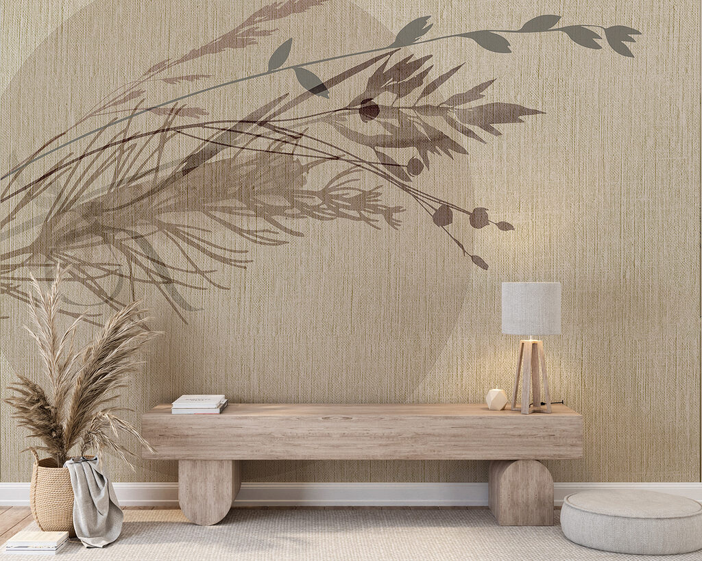 Grasses before a circle — interior 4