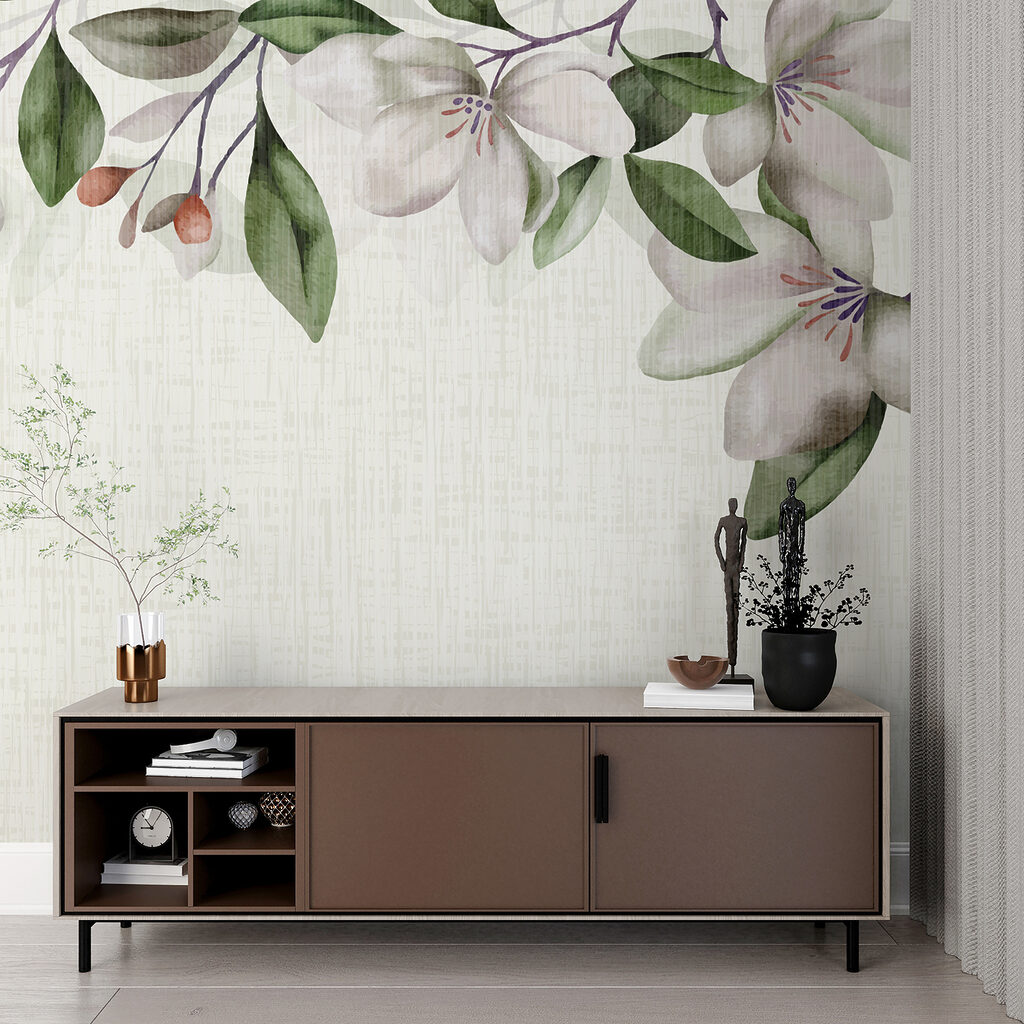 Blossoms in the corners — interior 2