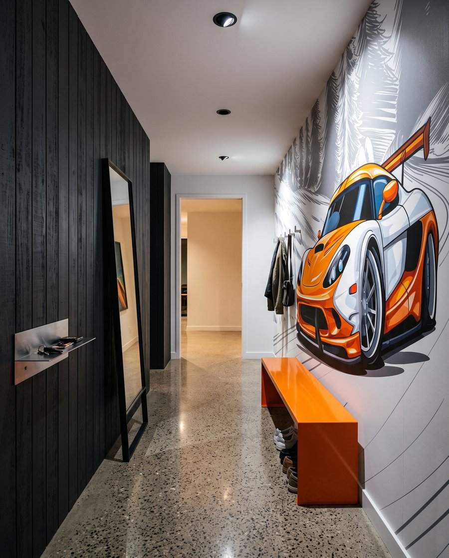Winter Racetrack — interior 5