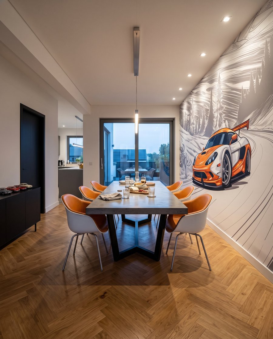 Winter Racetrack — interior 8