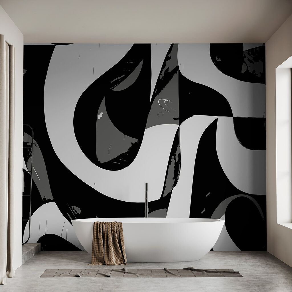 Bold black and white — interior 3