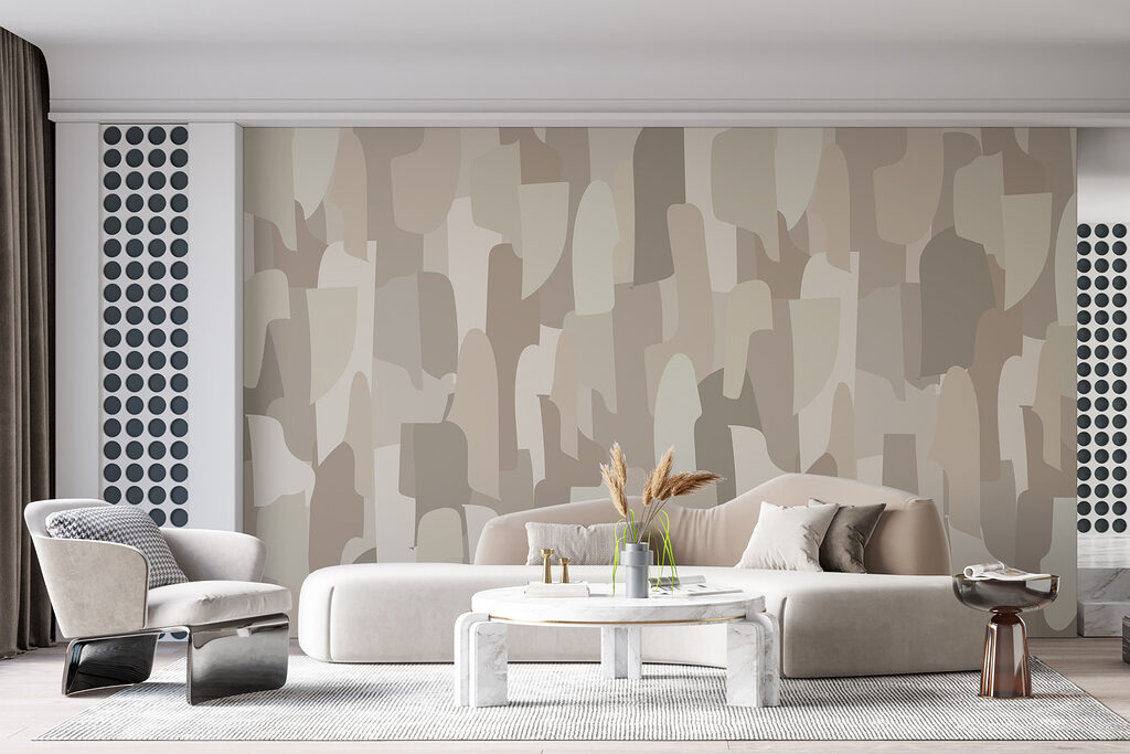 Patches in earth tones — interior 3