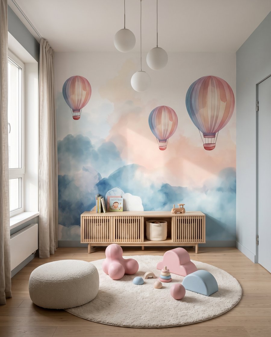 Floating Balloon Trio — interior 3