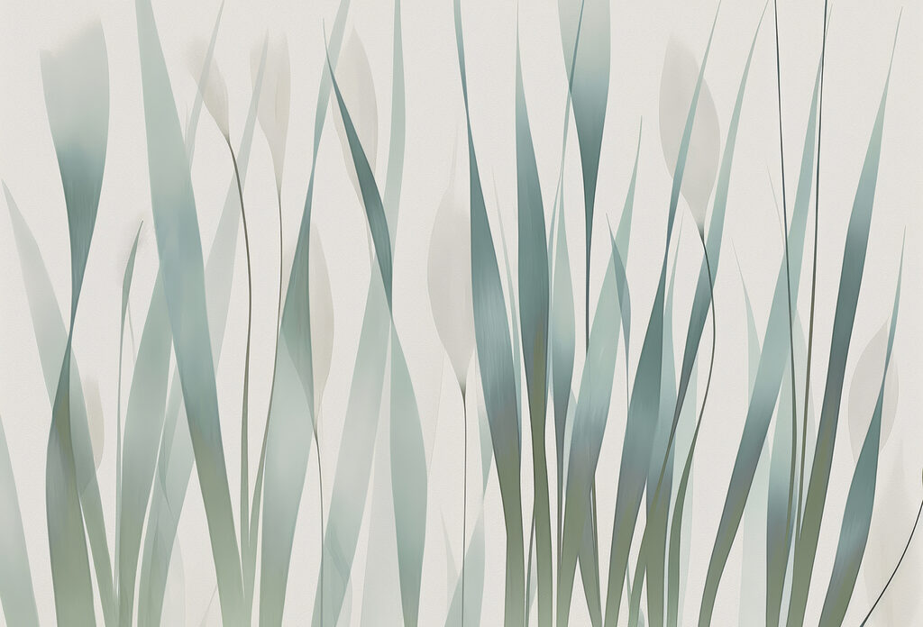 Dancing narrow leaves — full design