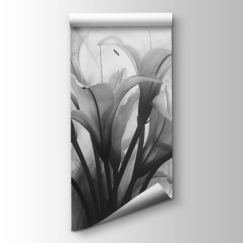 Lilies in grey haze — product view