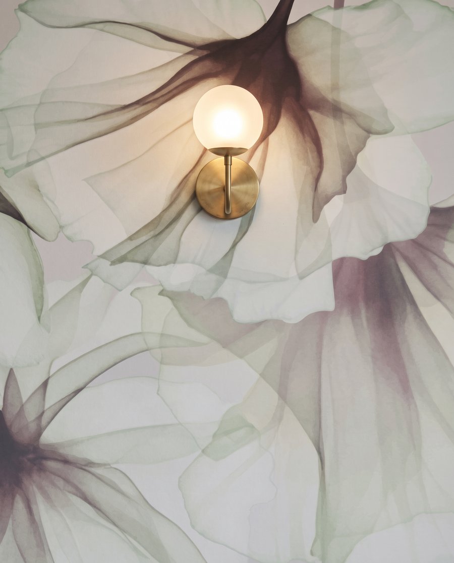Sheer Petal Fringe — detail