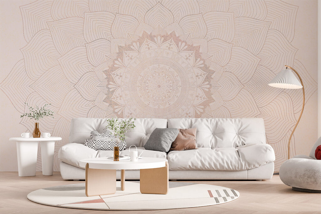 Fine line mandala — interior 2