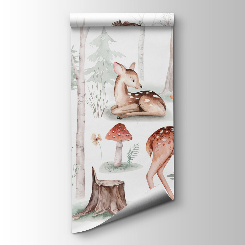 Forest deer and bear — product view