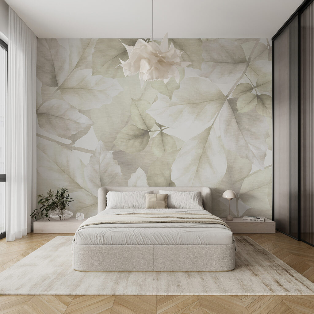 Pale translucent leaves — interior 3