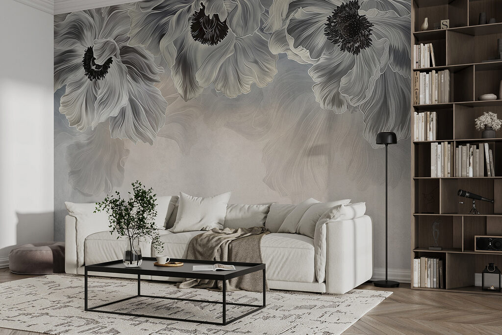 Grey blooms, dark hearts — interior 2