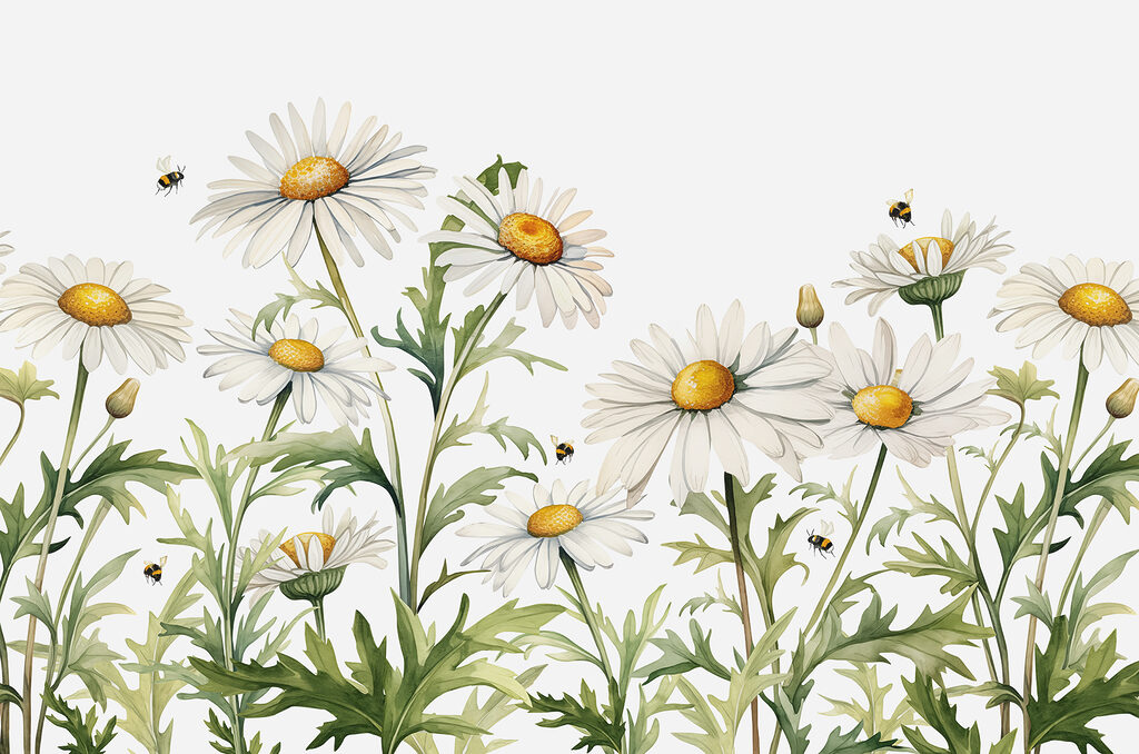 Daisy Border — full design