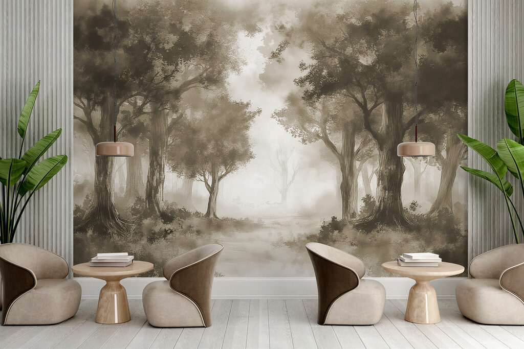 Path Through Misty Trees — interior 2