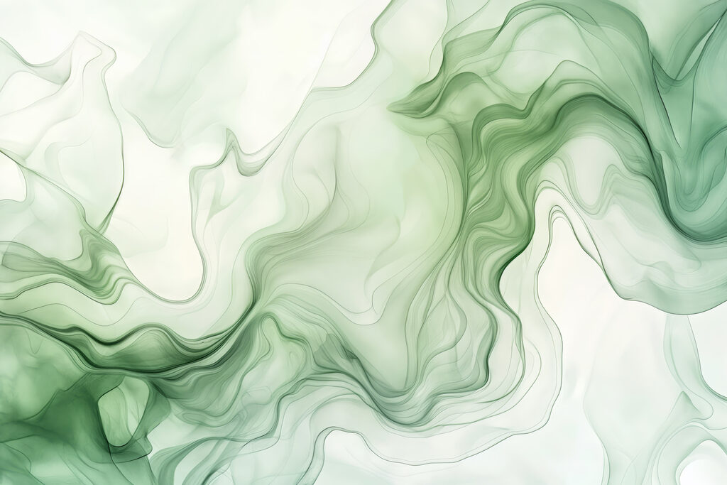 Flowing ink veils — full design