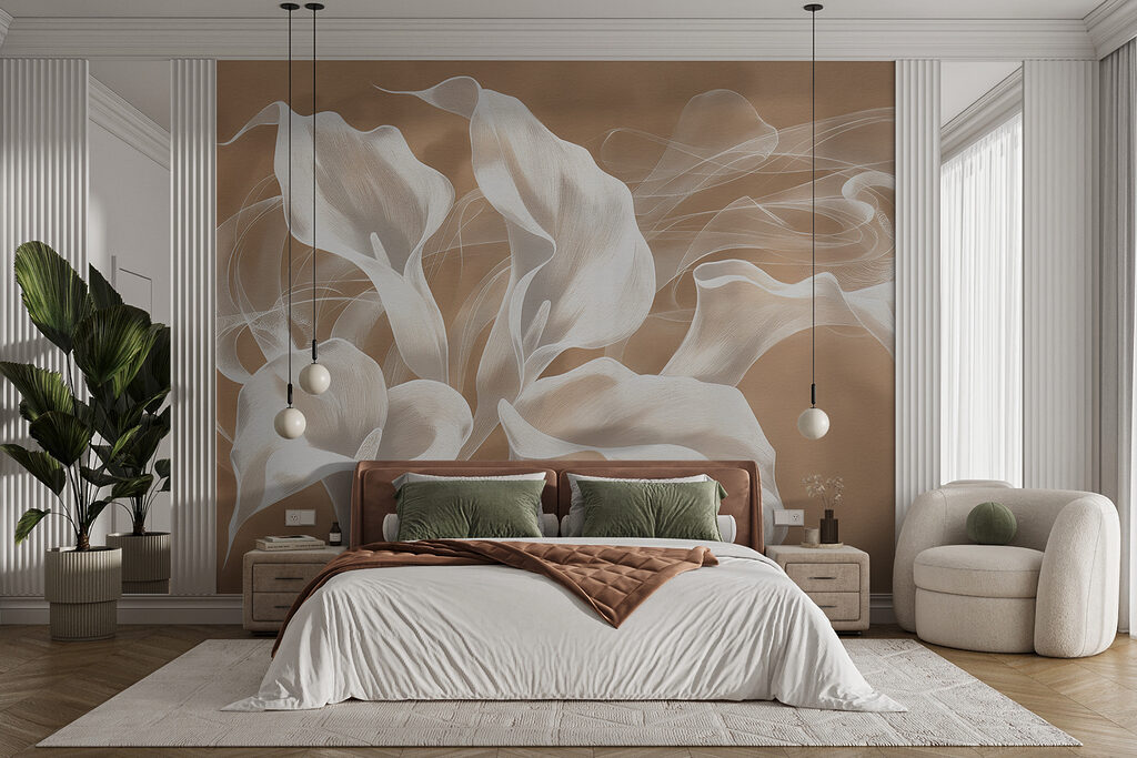 Dancing calla flowers — interior 1