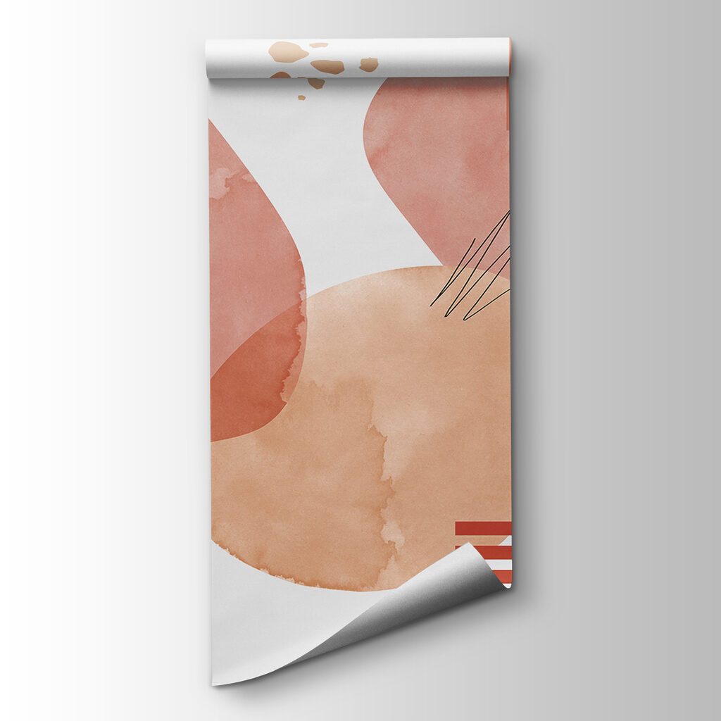 Palms and colour shapes — product view