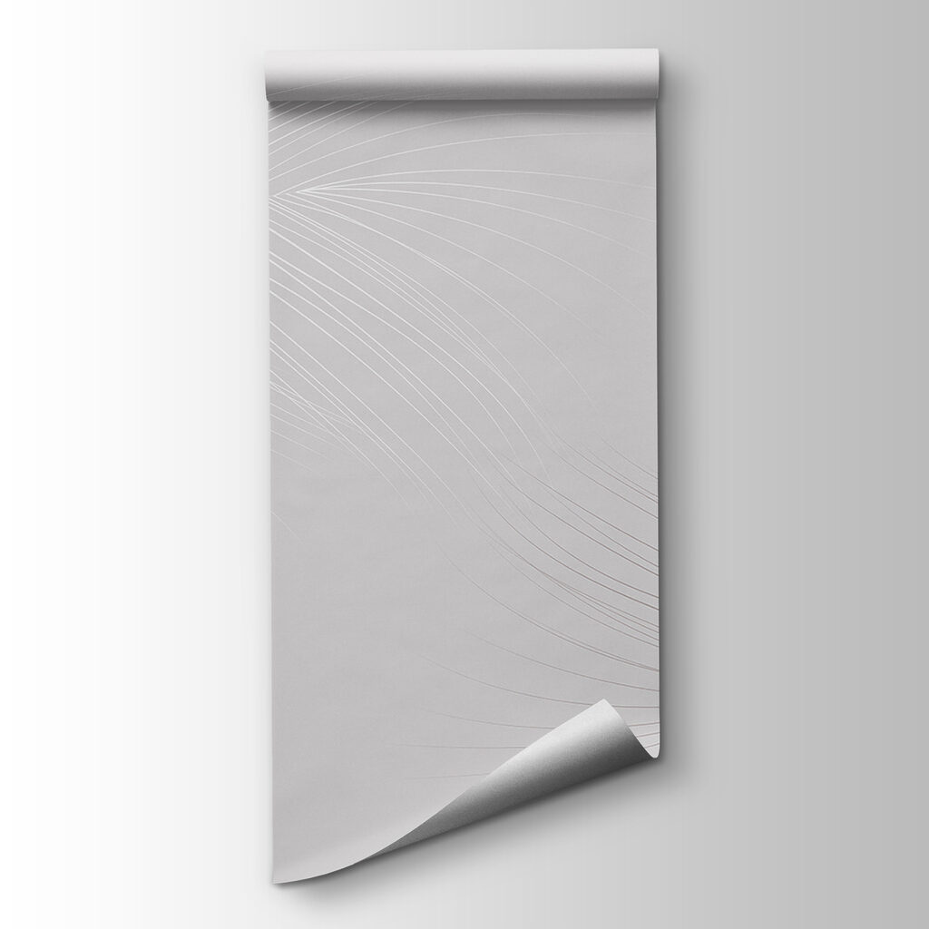 Fine white feather lines — product view