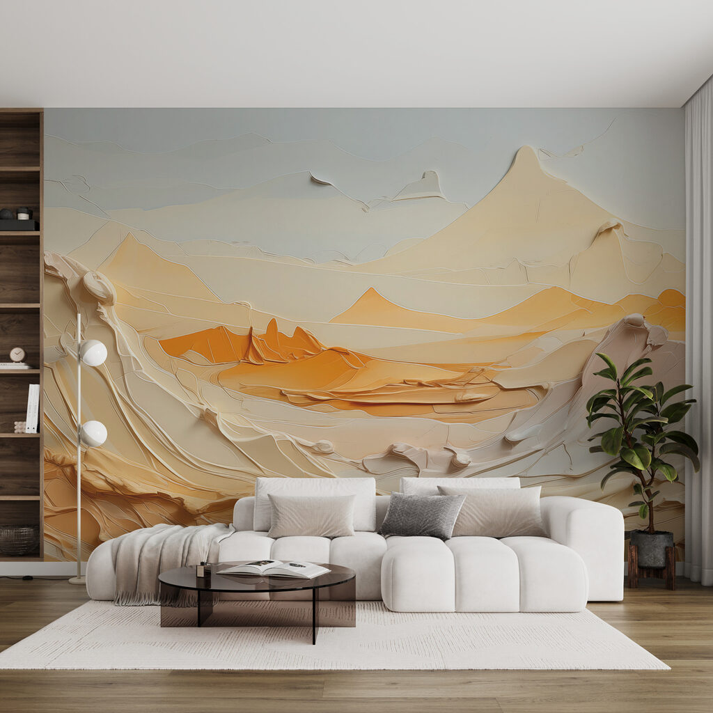 Dunes in thick paint — interior 1