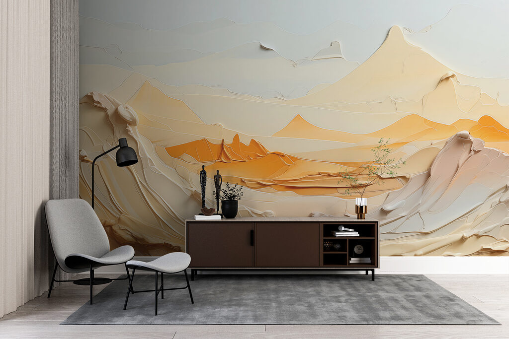 Dunes in thick paint — interior 2