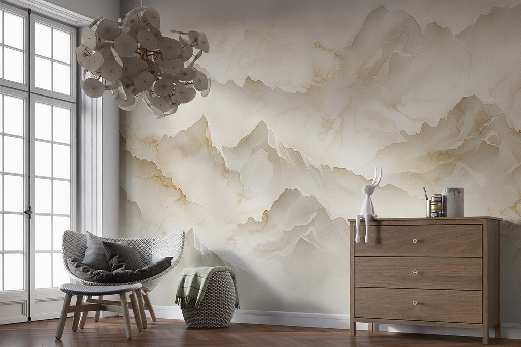 Soft mountain layers — interior 5