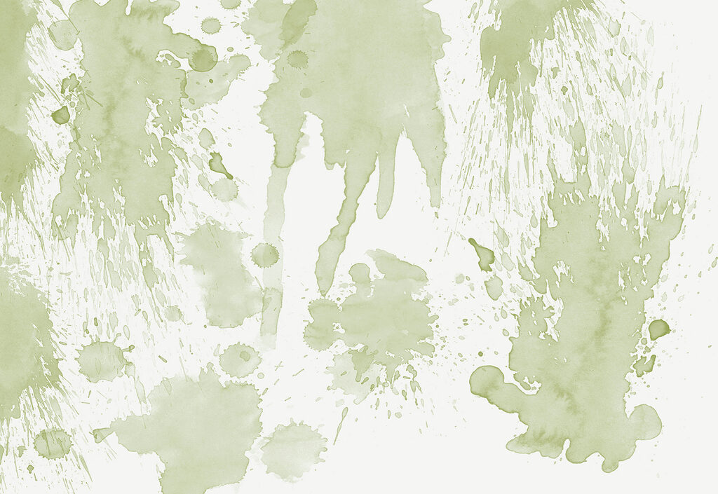 Flowing paint splashes — full design