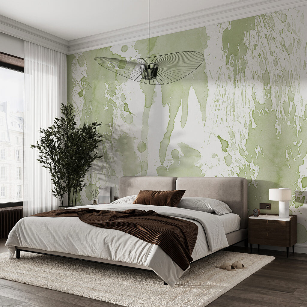 Flowing paint splashes — interior 4