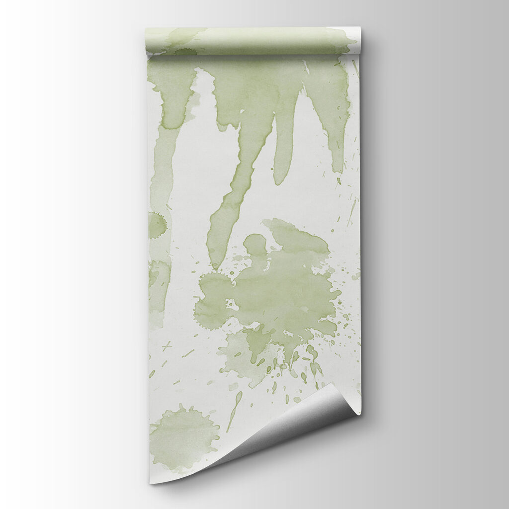 Flowing paint splashes — product view