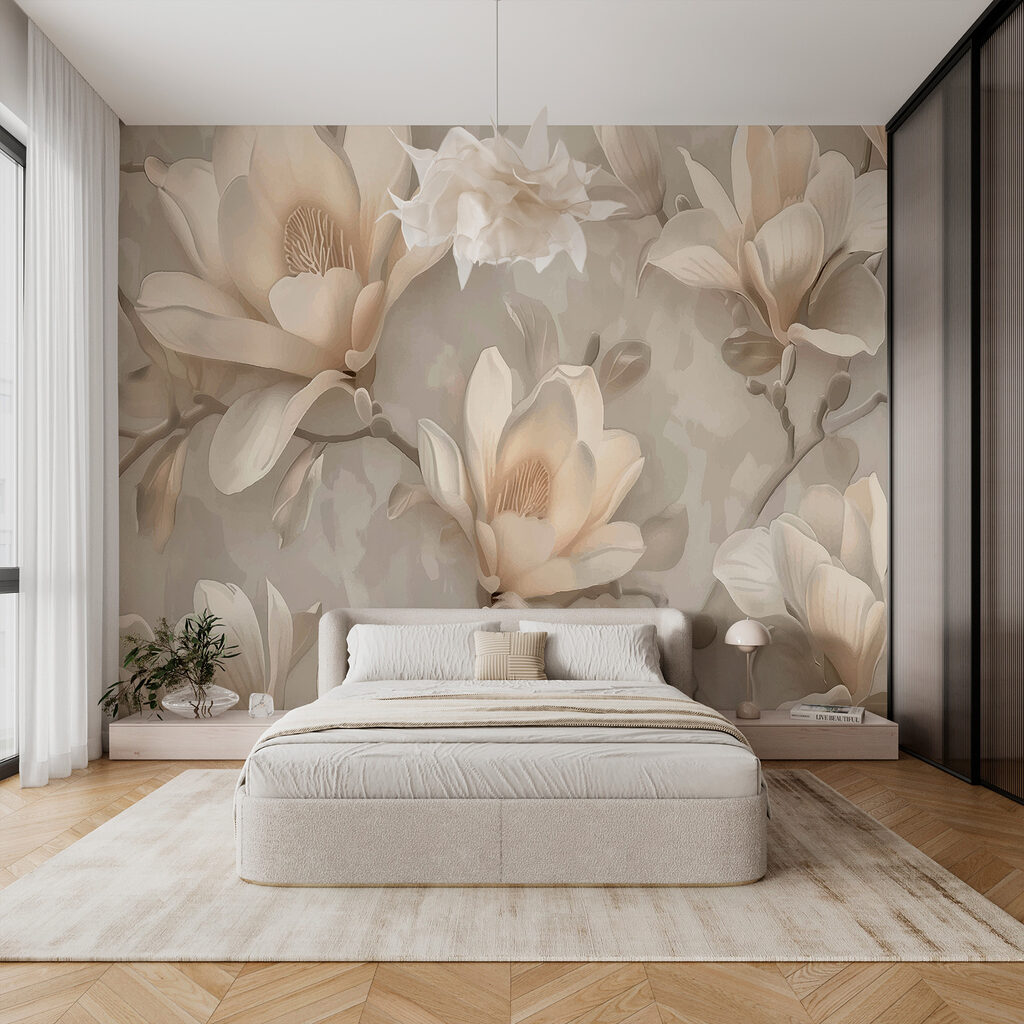 Magnolias in relief — interior 2
