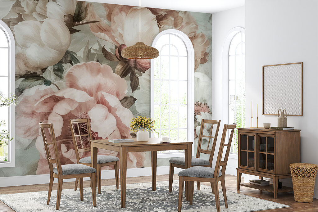 Painted Peony Garden — interior 3