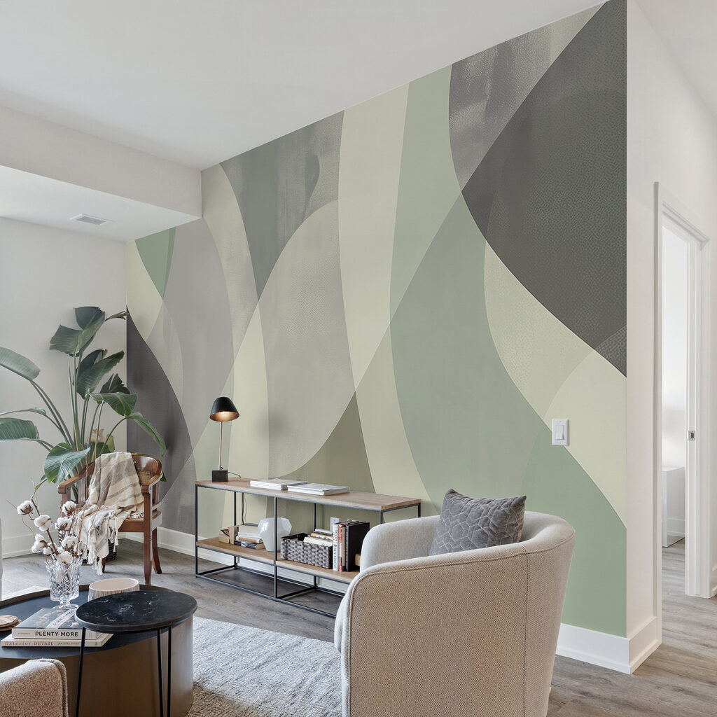 Soft curved ribbons — interior 5