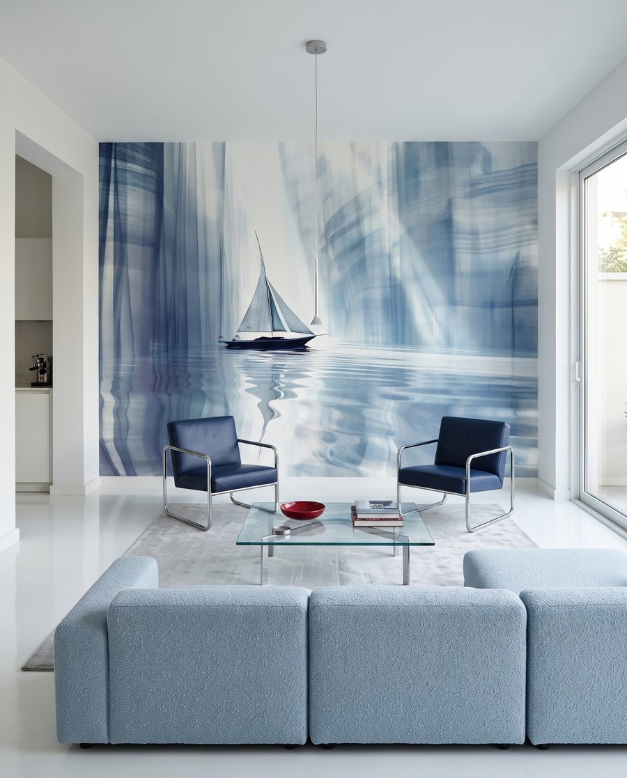 Sailing Through Light in an interior
