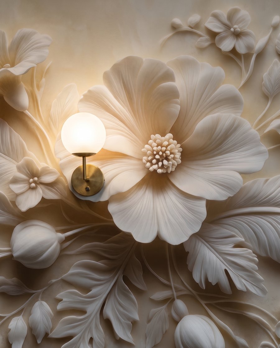 Carved Blossom — detail