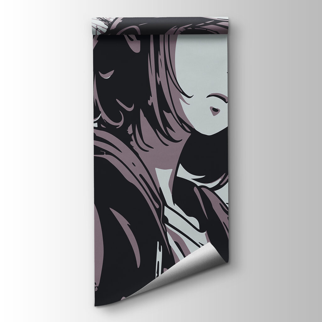 Manga girl in town — product view