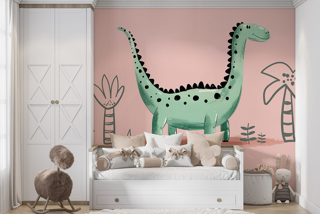 Long-necked dinosaur — interior 1