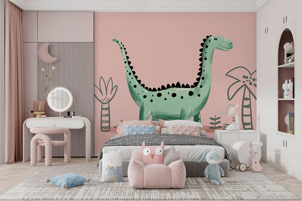 Long-necked dinosaur — interior 5