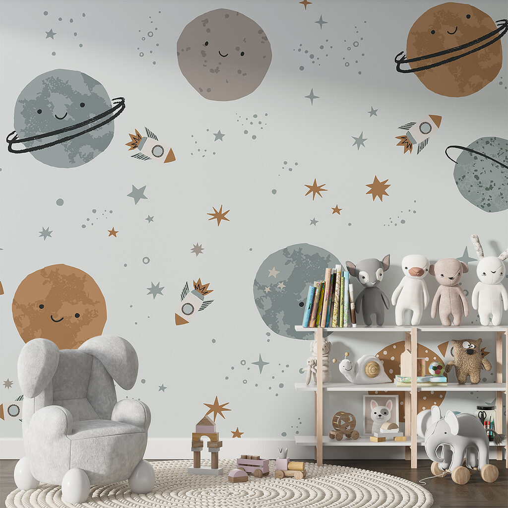 Planet Parade in an interior