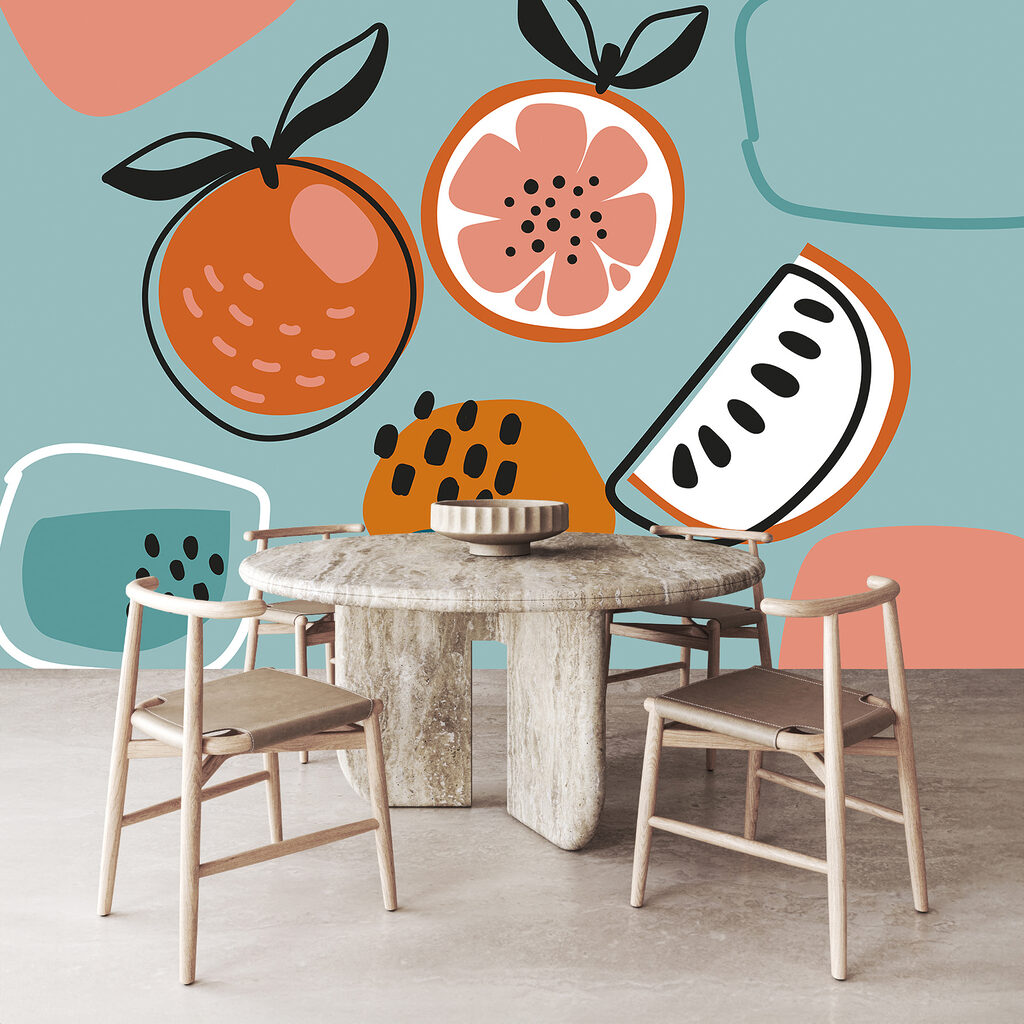 Fruit in playful shapes — interior 1