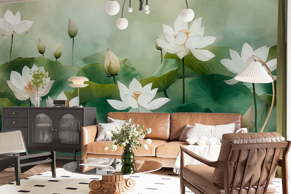 Lotus on still water — interior 3