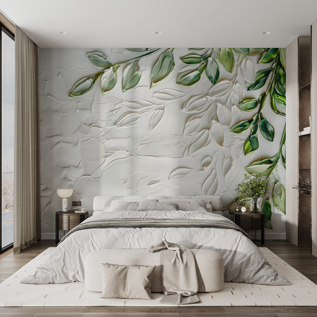 Leafy Impressions in an interior