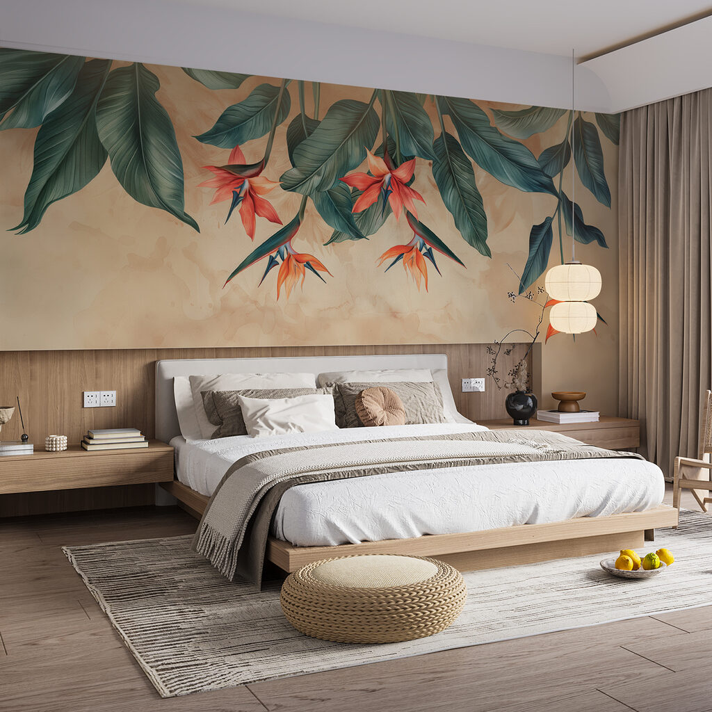 Paradise flowers hanging down — interior 2
