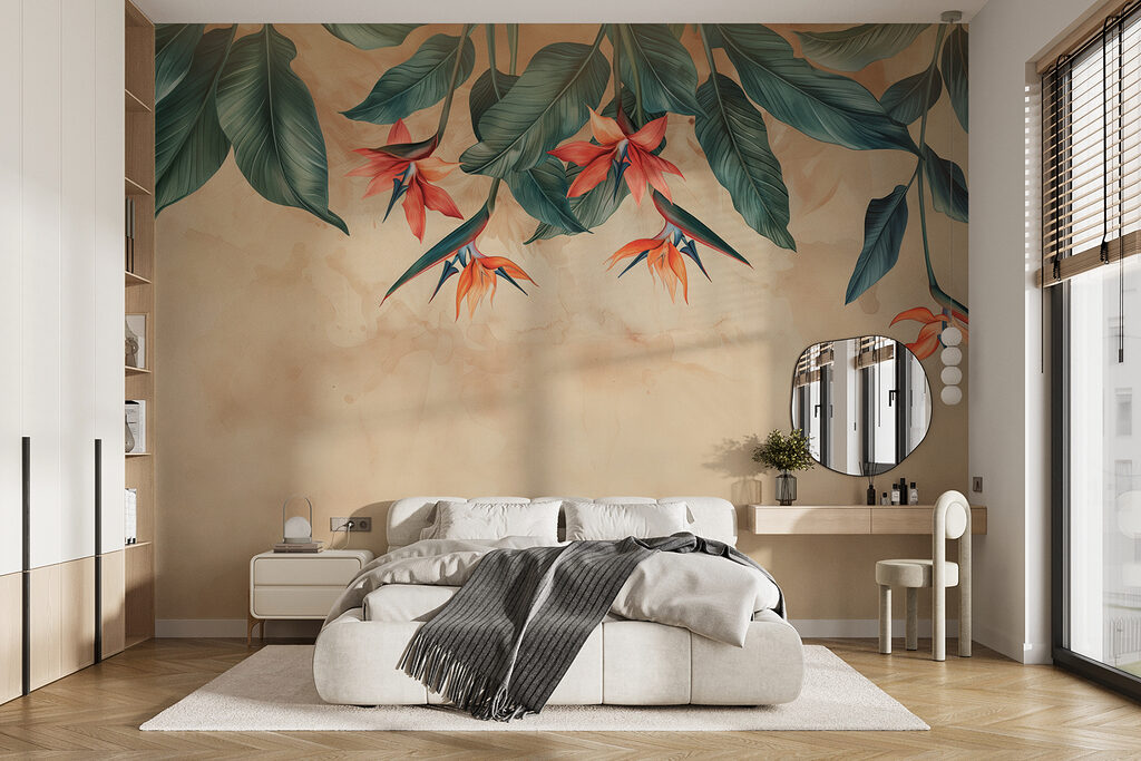 Paradise flowers hanging down — interior 3