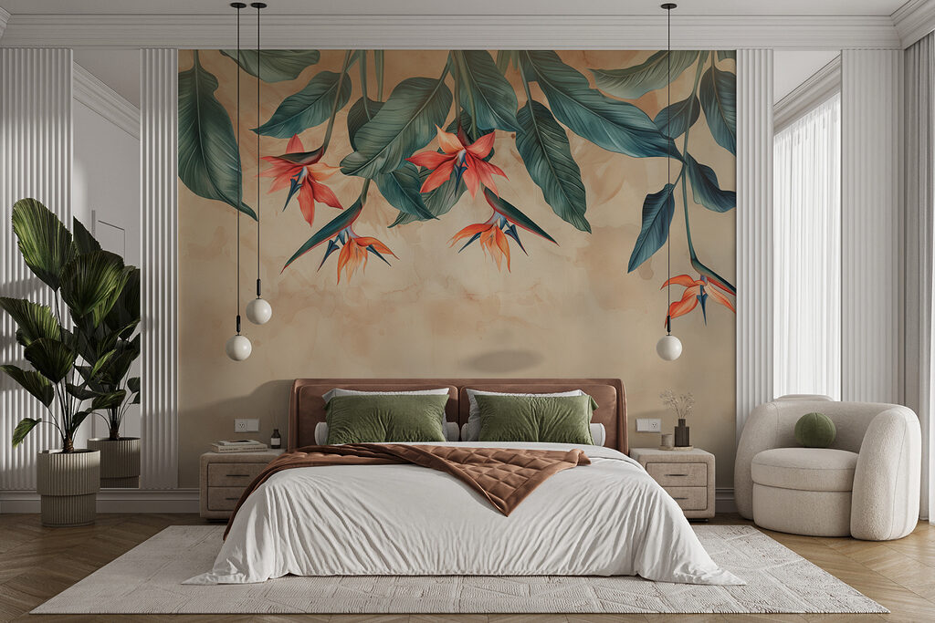 Paradise flowers hanging down — interior 4