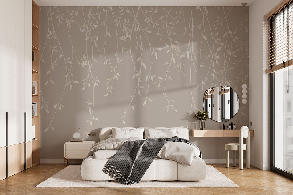 Leafy trailing branches — interior 1