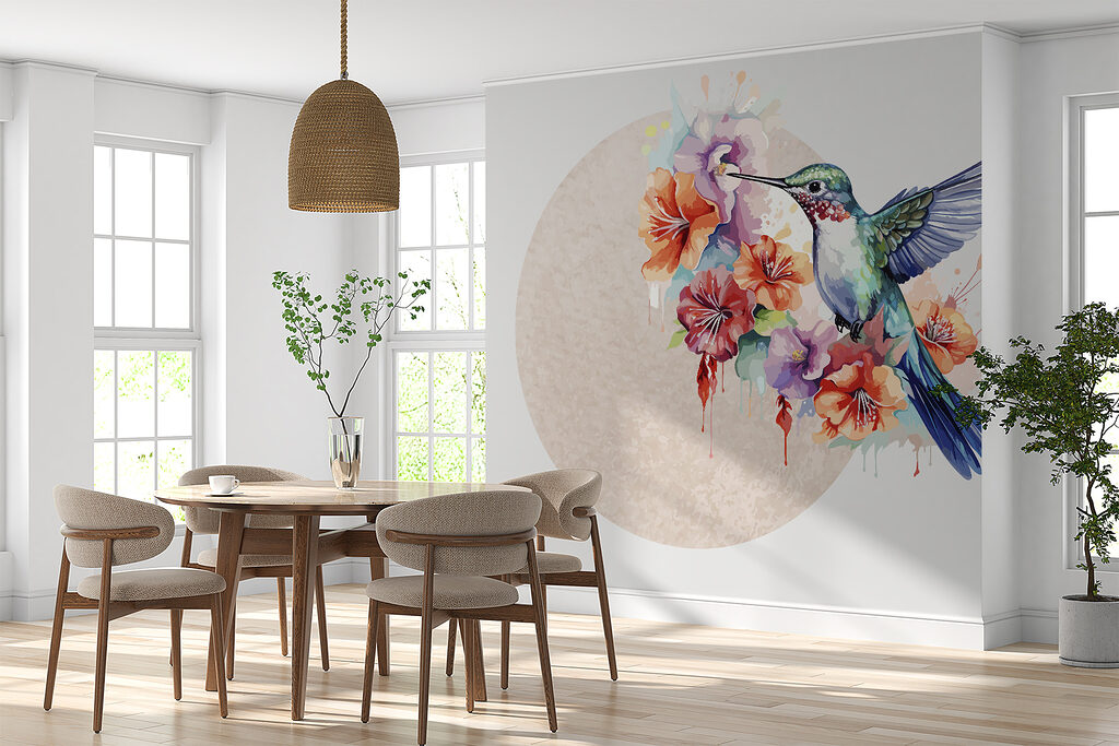 Hummingbird in Bloom — interior 2