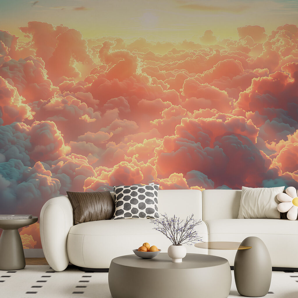 Cloud sea in coral — interior 3